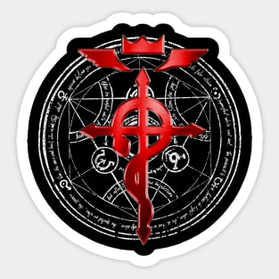 Fullmetal Alchemist Transmutation Symbol Sticker